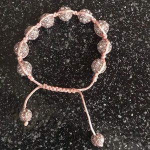 Pink Shamballa bracelet